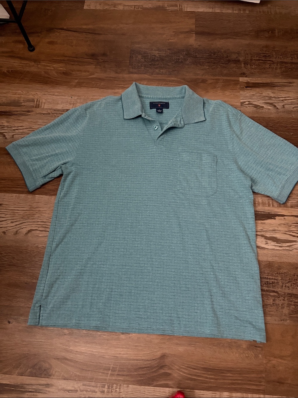 Saddlebred Seafoam Green Short-Sleeve Polo